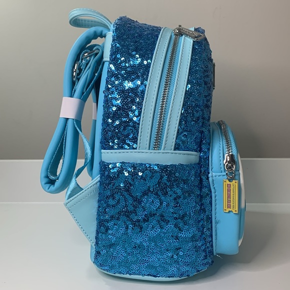 Loungefly Disney Dumbo Sequin Mini Backpack Exclusive - Picture 5 of 11